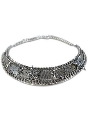Collier argent AB STUDIO femme