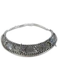 Collier argent AB STUDIO femme