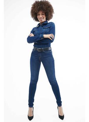 Jeans coupe slim bleu LEE COOPER femme