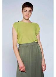 Top vert BELLITA femme