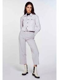 Pantalon droit violet LEE femme