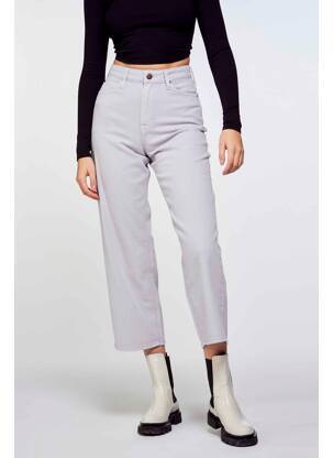 Pantalon droit violet LEE femme