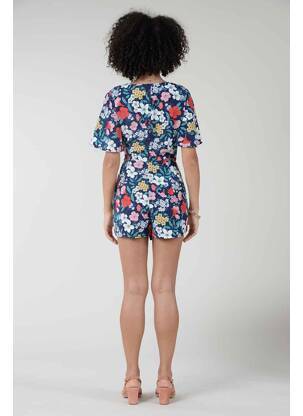 Combishort bleu MOLLY BRACKEN femme