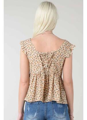 Top beige MOLLY BRACKEN femme
