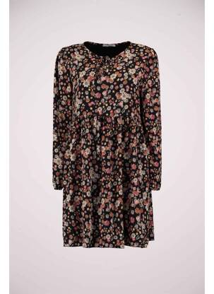 Robe mi-longue noir HAILYS femme