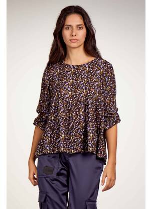 Blouse violet HAILYS femme