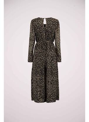 Robe mi-longue marron HAILYS femme