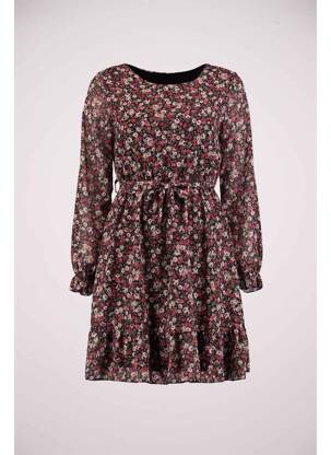 Robe mi-longue noir HAILYS femme