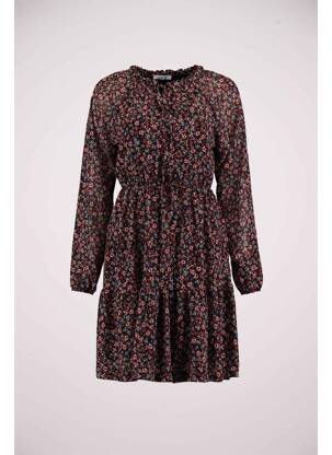 Robe mi-longue noir HAILYS femme