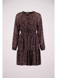 Robe mi-longue noir HAILYS femme