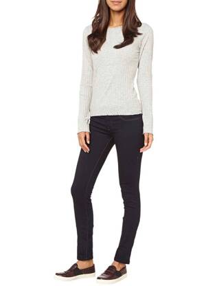 Jeans coupe slim bleu DIESEL femme
