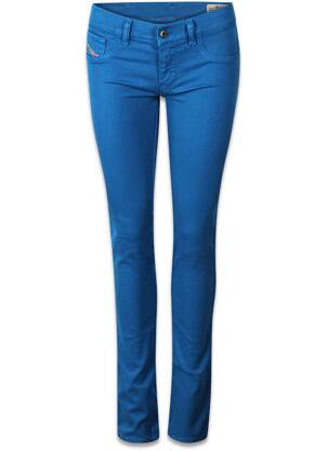 Jeans coupe slim bleu DIESEL femme
