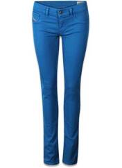 Jeans coupe slim bleu DIESEL pour femme seconde vue