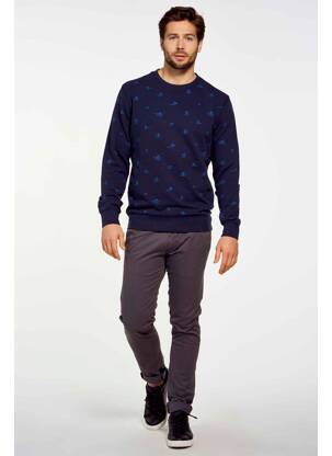 Sweat-shirt bleu PETROL INDUSTRIES homme