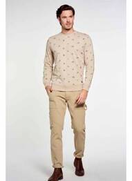 Sweat-shirt beige PETROL INDUSTRIES homme