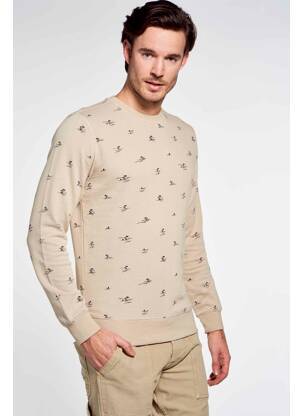 Sweat-shirt beige PETROL INDUSTRIES homme