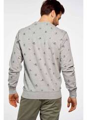Sweat-shirt gris PETROL INDUSTRIES pour homme seconde vue