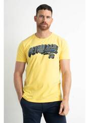 T-shirt jaune PETROL INDUSTRIES pour homme seconde vue