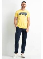 T-shirt jaune PETROL INDUSTRIES pour homme seconde vue