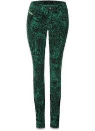 Pantalon slim vert DIESEL femme