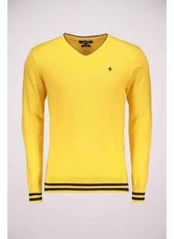 Pull jaune HAZE&FINN homme