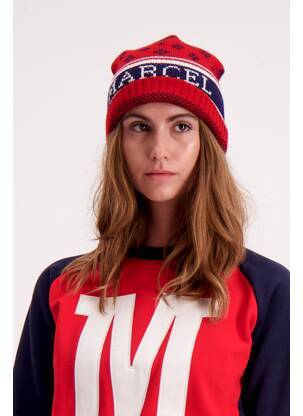 Bonnet rouge LE FABULEUX MARCEL DE BRUXELLES femme