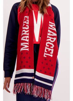 Echarpe rouge LE FABULEUX MARCEL DE BRUXELLES femme