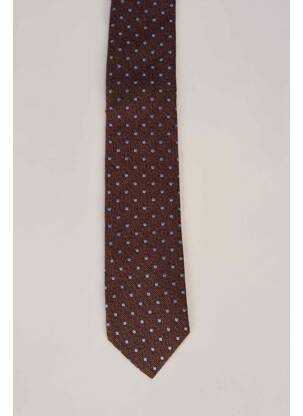 Cravate marron LE FABULEUX MARCEL DE BRUXELLES homme