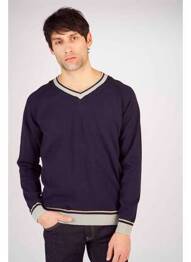 Pull bleu LE FABULEUX MARCEL DE BRUXELLES homme