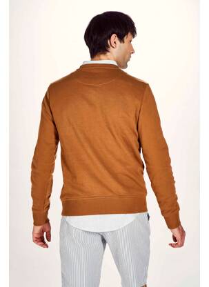 Sweat-shirt marron LE FABULEUX MARCEL DE BRUXELLES homme