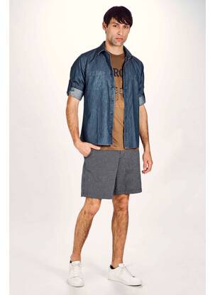 Bermuda bleu LE FABULEUX MARCEL DE BRUXELLES homme