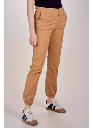 Pantalon droit marron LE FABULEUX MARCEL DE BRUXELLES femme