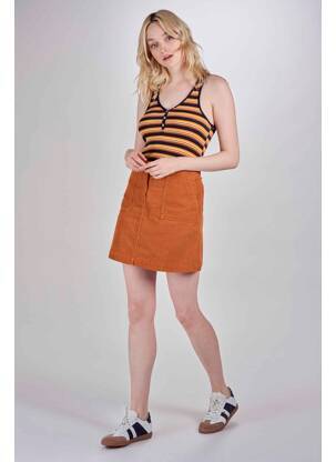 Jupe courte marron LE FABULEUX MARCEL DE BRUXELLES femme