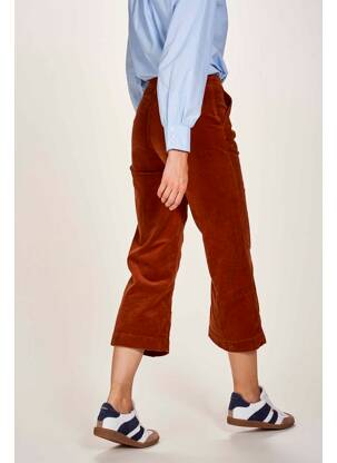 Pantalon 7/8 marron LE FABULEUX MARCEL DE BRUXELLES femme
