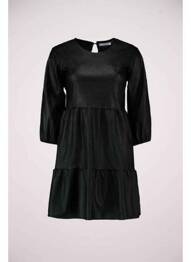 Robe mi-longue noir HAILYS femme