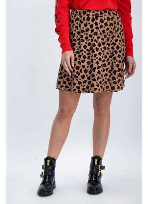 Jupe courte marron GARCIA femme