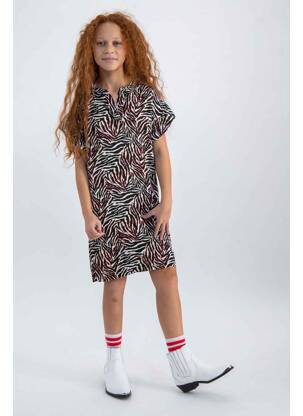 Robe mi-longue blanc GARCIA fille