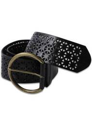 Ceinture noir ZEB STYLE LAB  femme