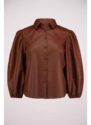Chemisier marron HAILYS femme