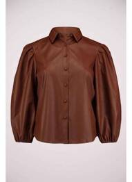 Chemisier marron HAILYS femme