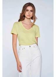 T-shirt jaune MEXX femme