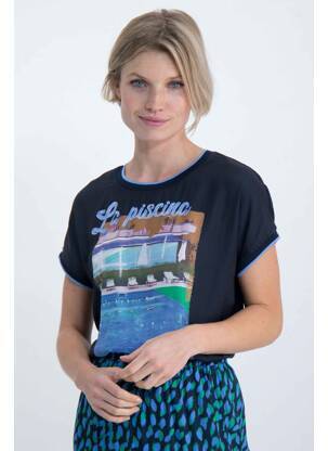 Débardeur bleu GARCIA femme