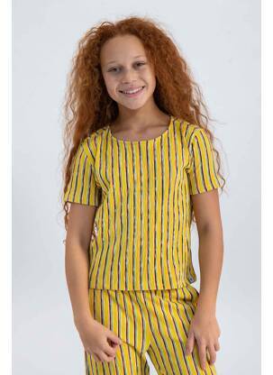 T-shirt jaune GARCIA fille