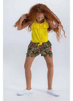 T-shirt jaune GARCIA fille