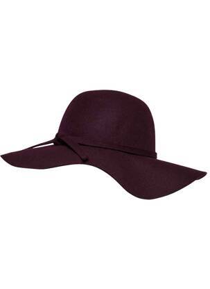 Chapeau rouge ONLY femme