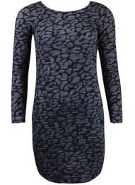 Robe mi-longue gris ONLY femme