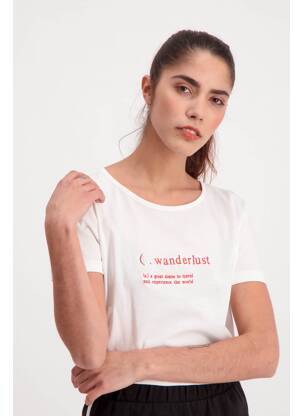 T-shirt blanc ONLY pour femme