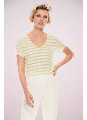 T-shirt vert GARCIA femme
