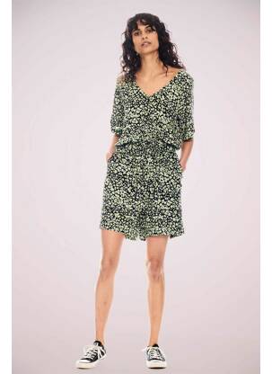 Combishort noir GARCIA femme