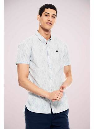 Chemise manches courtes bleu GARCIA homme